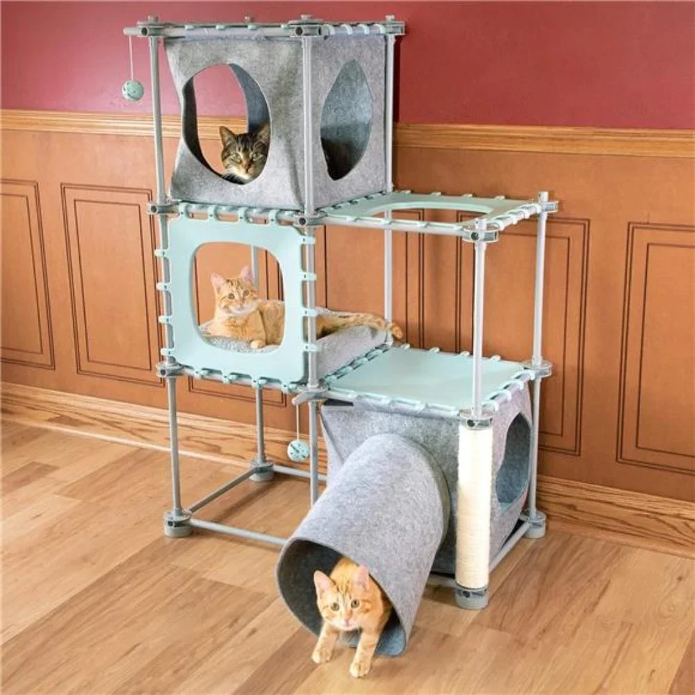 Kitty City Claw Mega Kit 2.0 Furniture, Cat Cushion, Cat Scratch